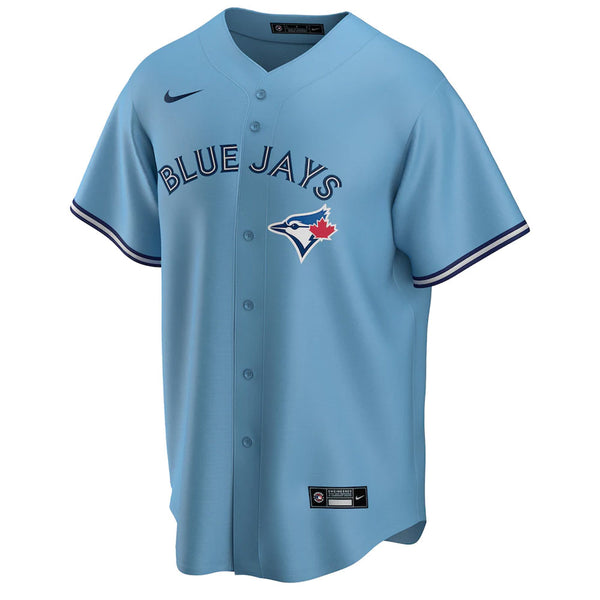 nike toronto blue jays adult official alternate baby blue replica jersey
