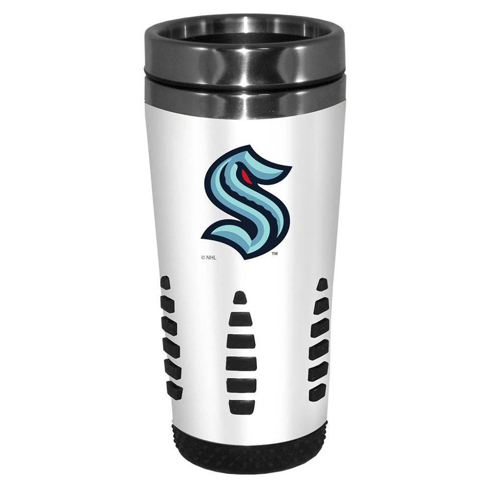 SEATTLE KRAKEN 16OZ HUNTSVILLE TRAVEL MUG - WHITE