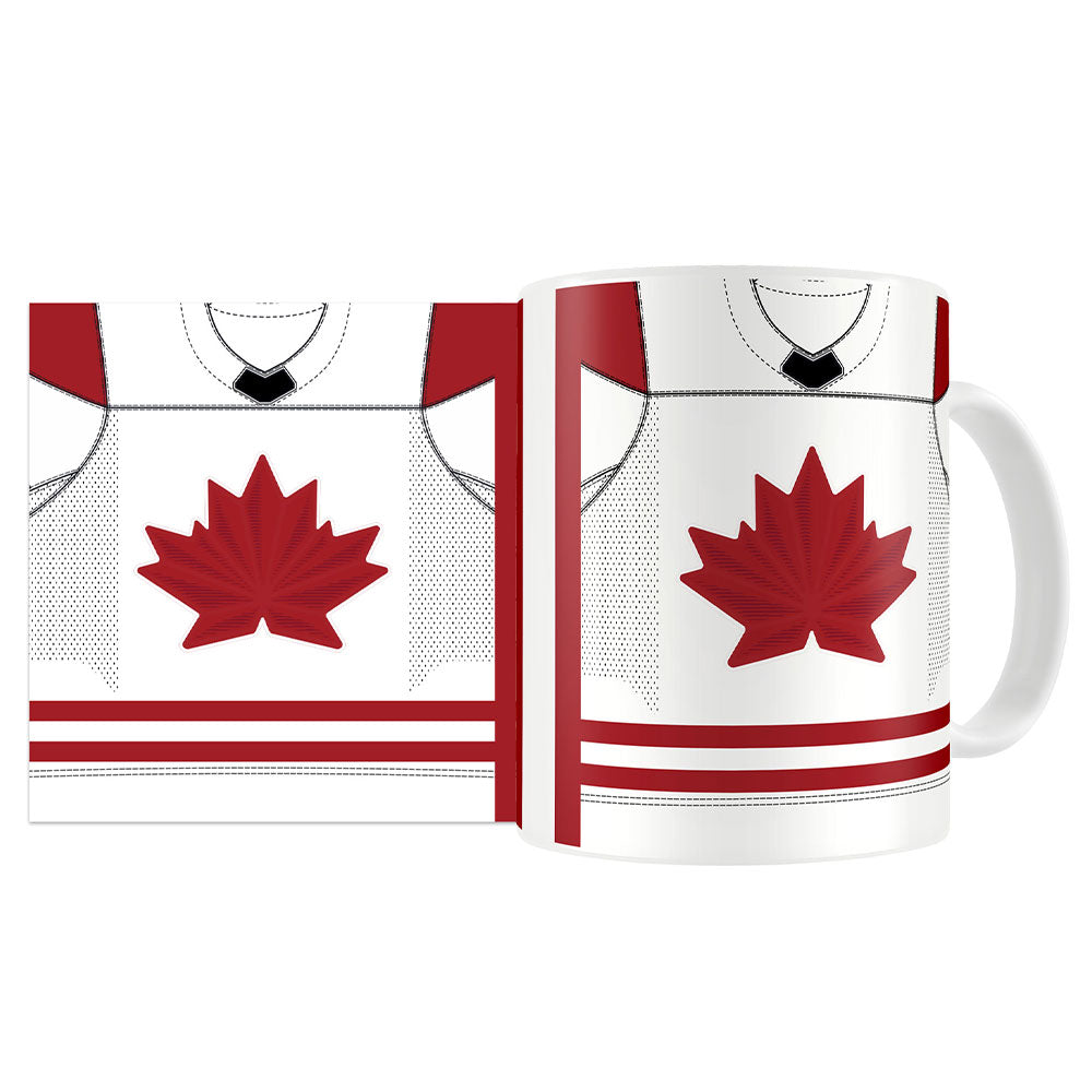TEAM CANADA 2022 OLYMPICS 15OZ JERSEY MUG WHITE