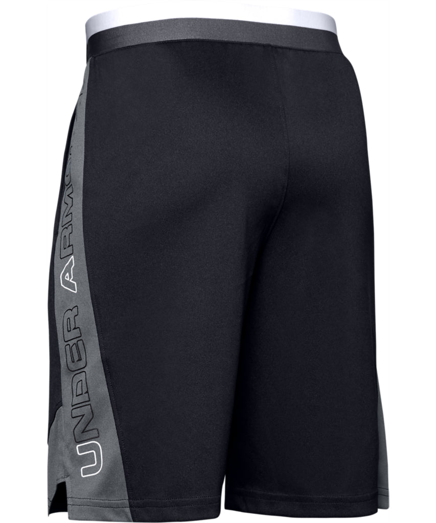 UNDER ARMOUR STUNT 2.0 KID'S SHORTS - BLACK/GREY