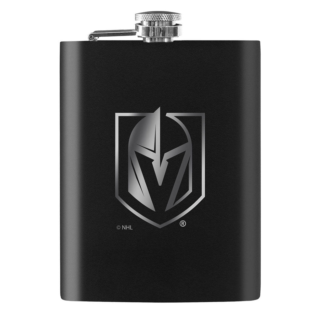 VEGAS GOLDEN KNIGHTS 8OZ FLASK - LASER ETCH