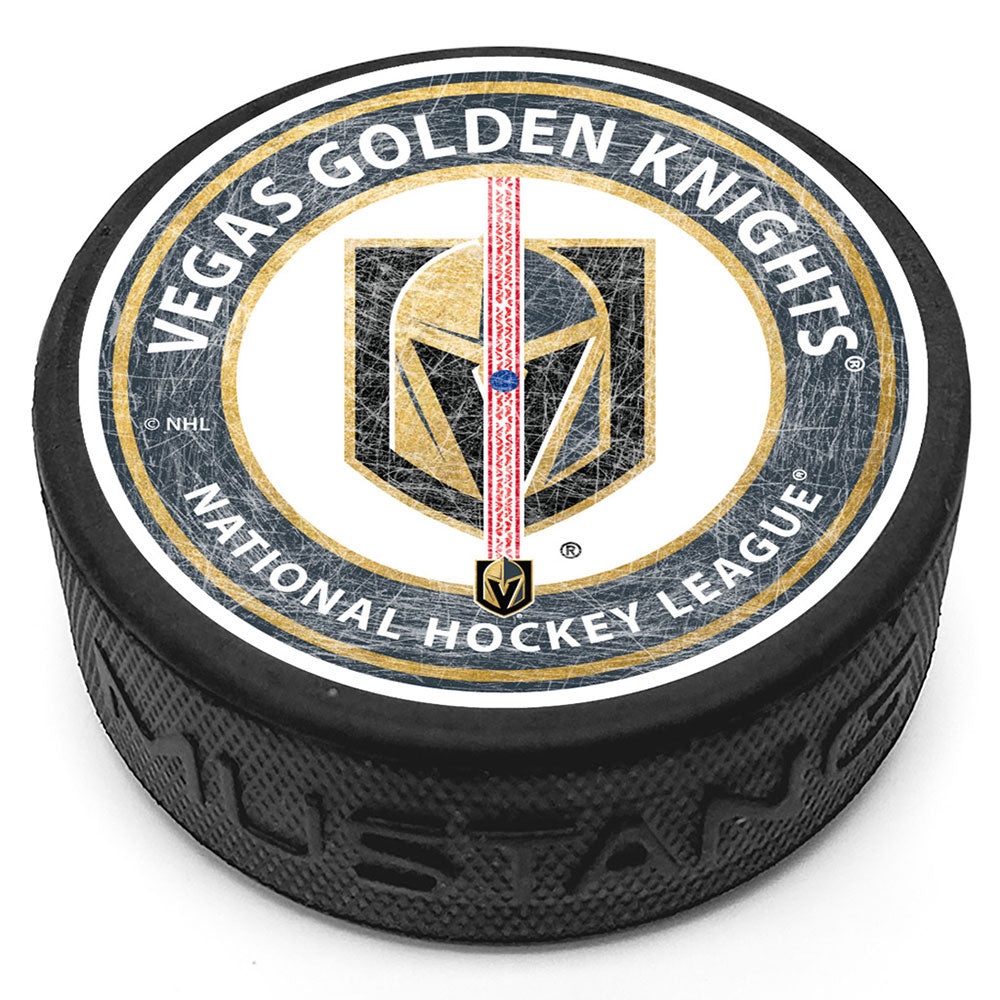 VEGAS GOLDEN KNIGHTS CENTRE ICE PUCK