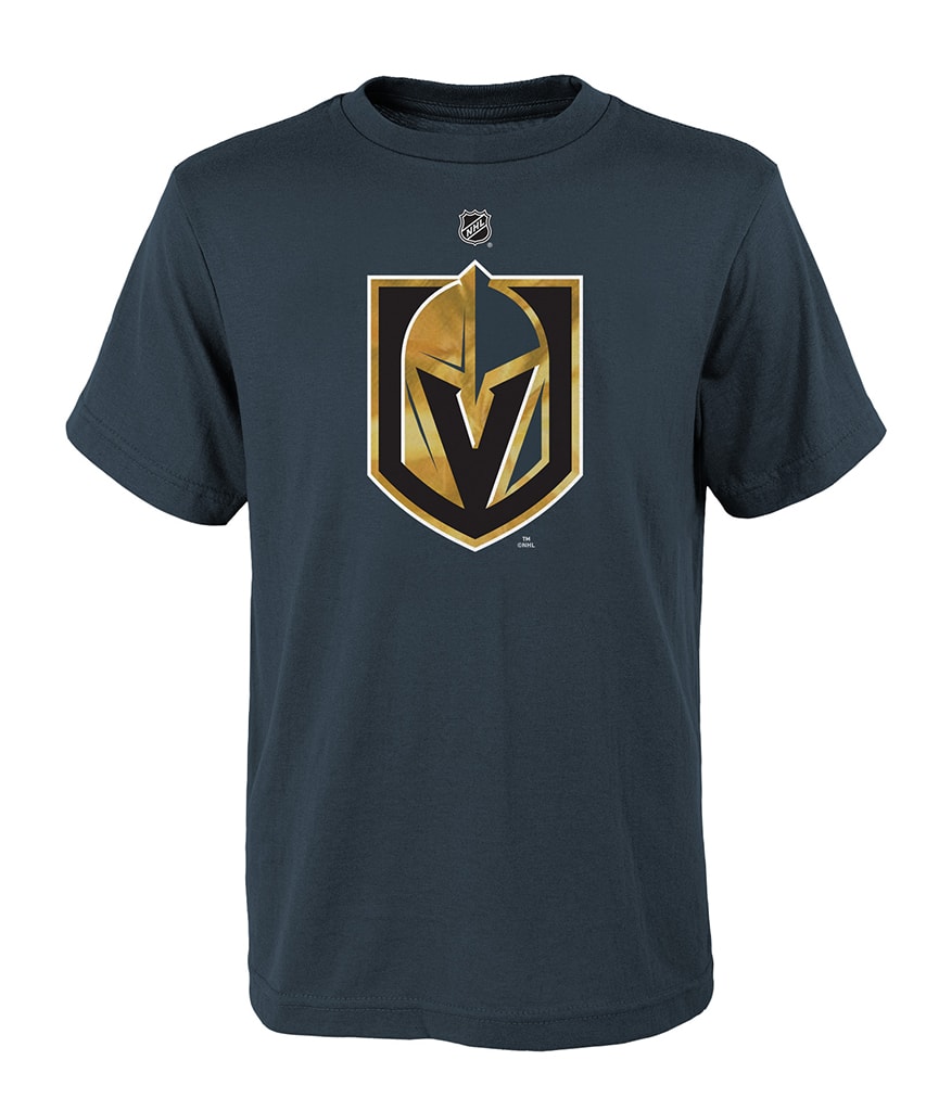 VEGAS GOLDEN KNIGHTS KID'S PRIMARY LOGO T SHIRT