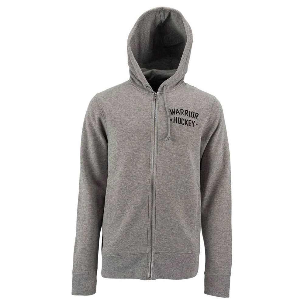 WARRIOR MEN'S STREET ZIP HOODIE - GREY