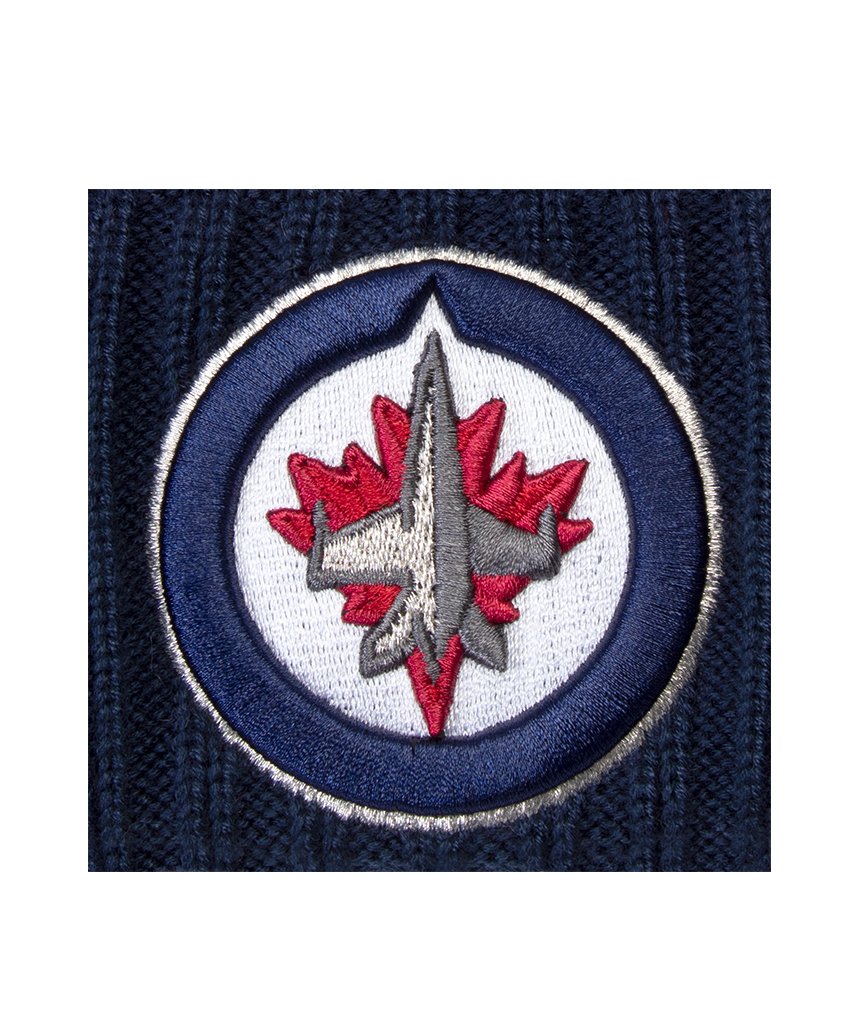 WINNIPEG JETS FANATICS MEN'S RINKSIDE GOALIE POM BEANIE TOQUE