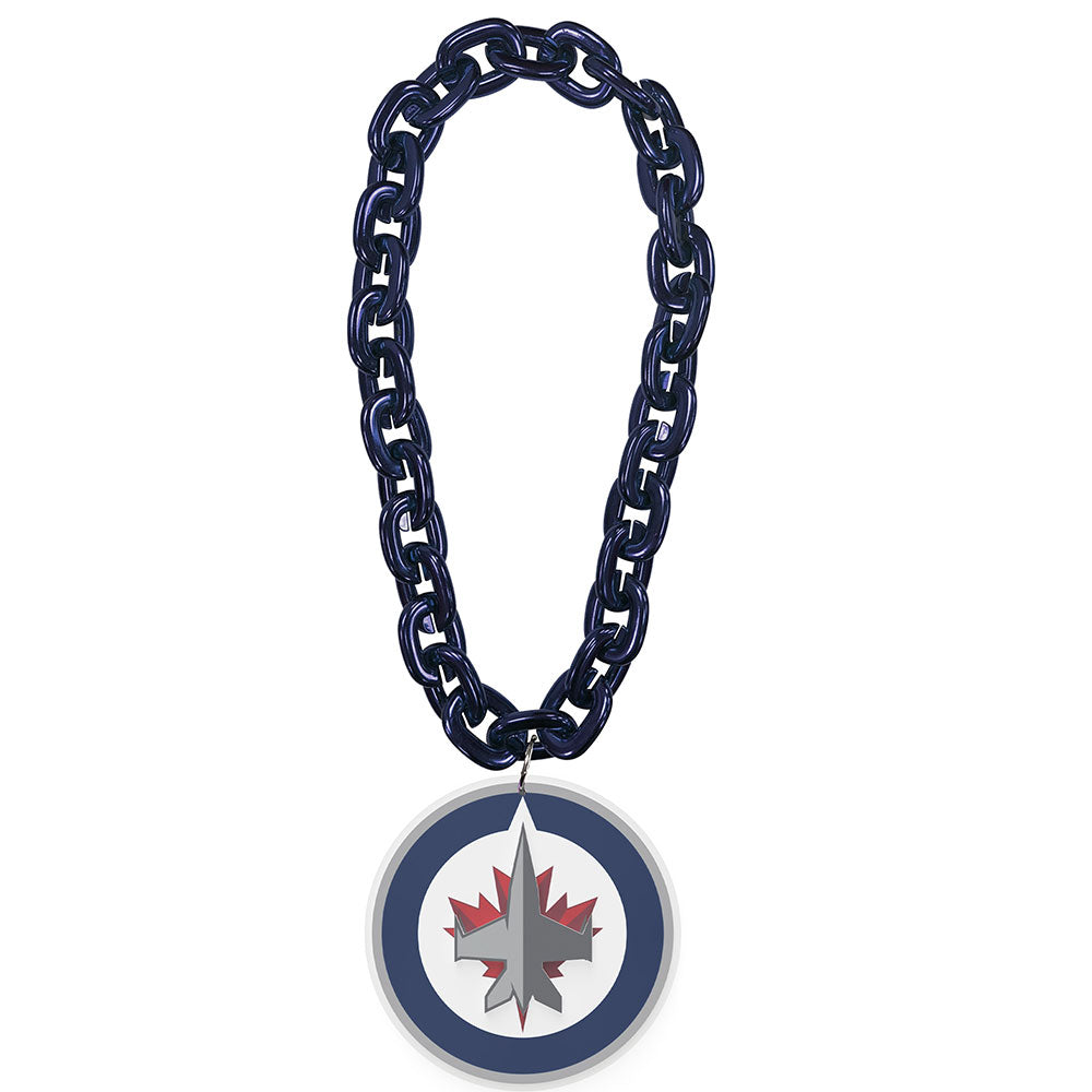 WINNIPEG JETS PRIMARY NAVY FAN CHAIN