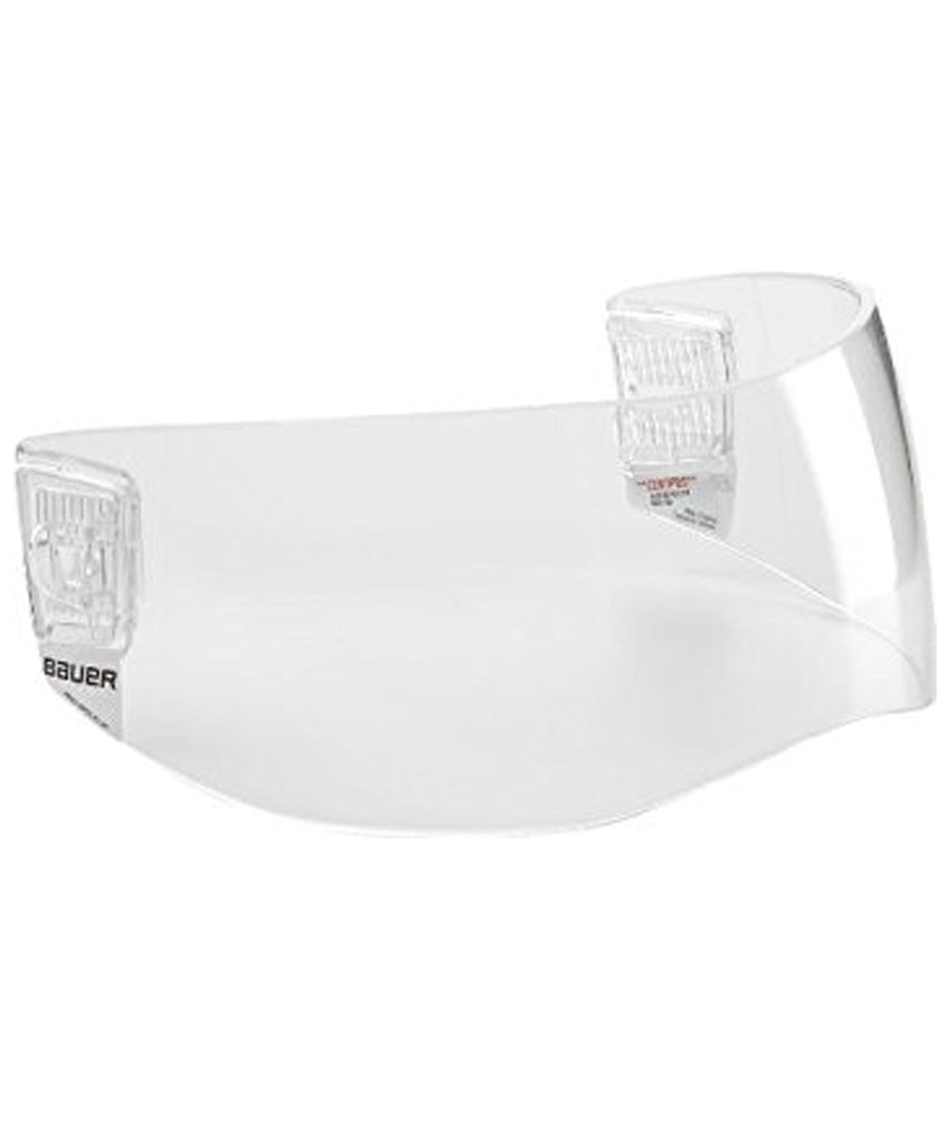 BAUER PRO-CLIP VISOR -WAVE CLEAR