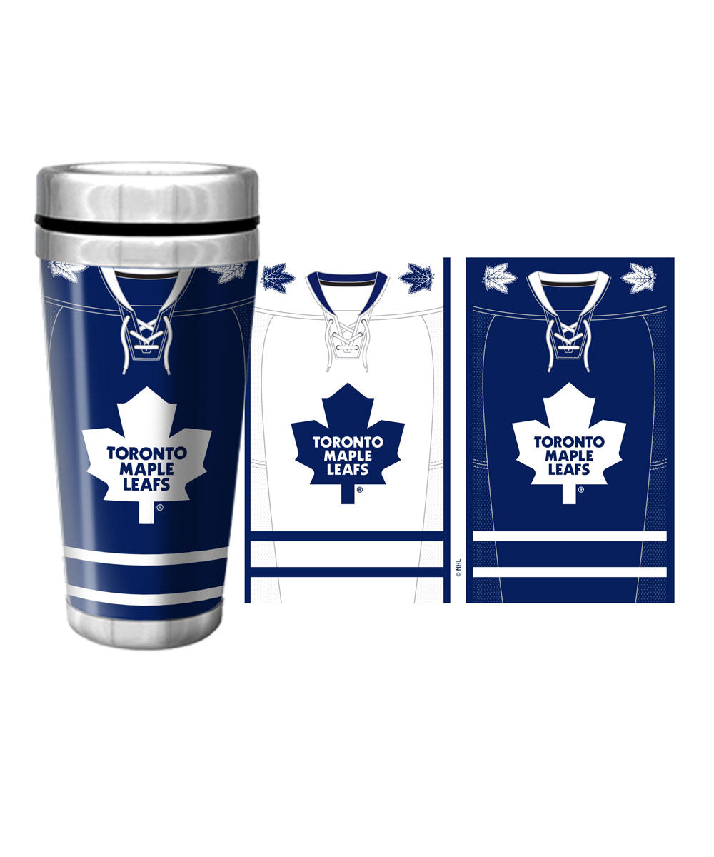 Toronto Maple Leafs 16Oz Jersey Travel Mug
