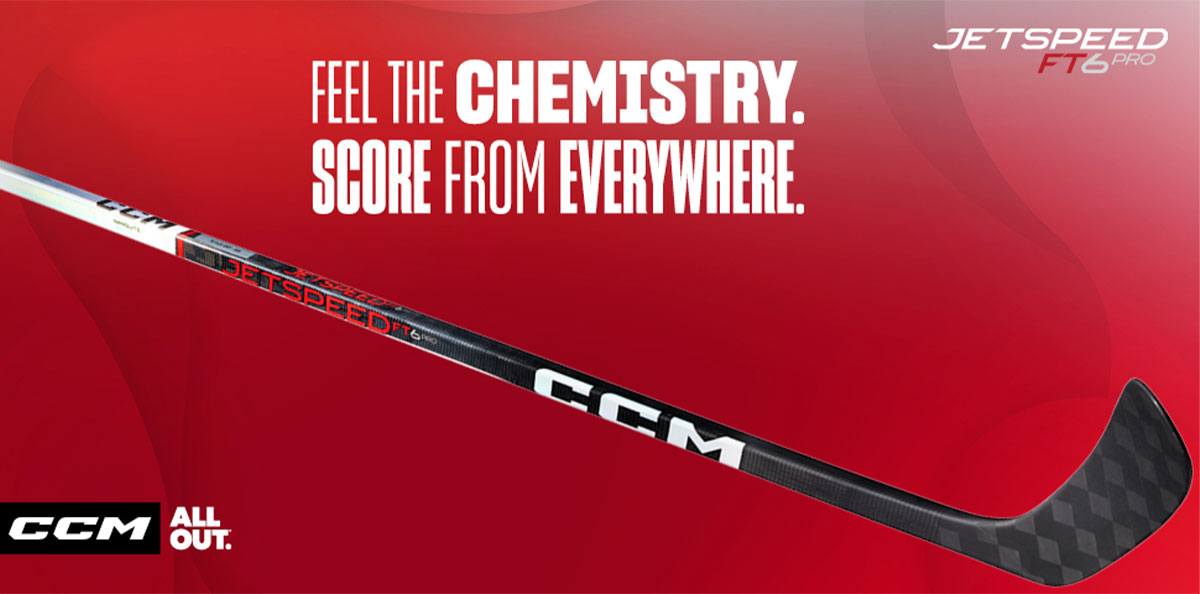 CCM Jetspeed FT6 Pro Hockey Sticks