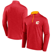 Calgary Flames Hard Check Quarter Zip Mock Neck