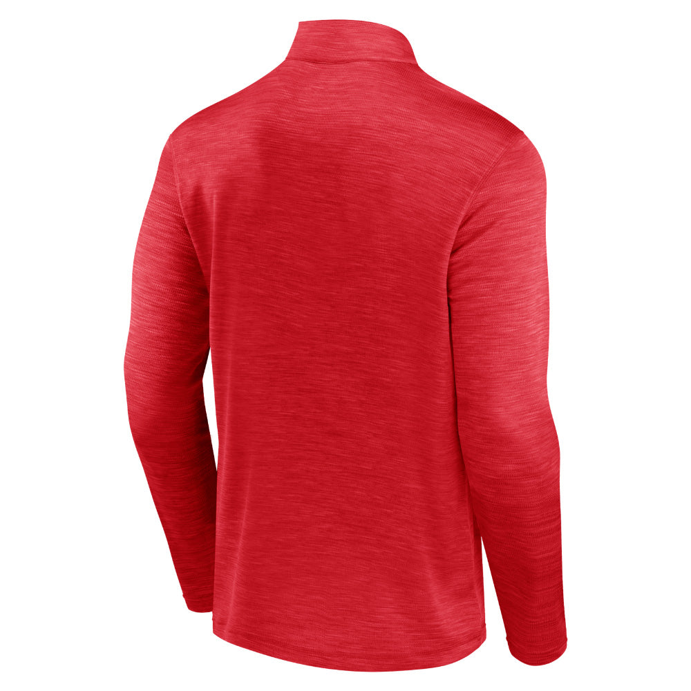 Calgary Flames Hard Check Quarter Zip Mock Neck