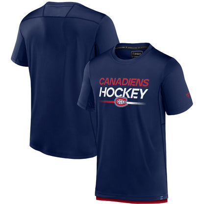 FANATICS MONTREAL CANADIENS AUTHENTIC PRO ADULT TECH T SHIRT
