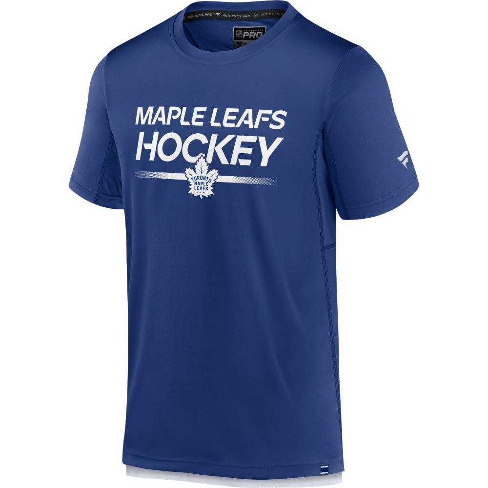 FANATICS TORONTO MAPLE LEAFS AUTHENTIC PRO ADULT TECH T SHIRT