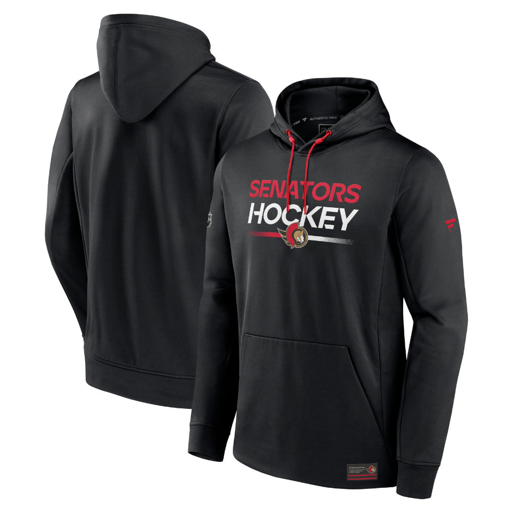 FANATICS OTTAWA SENATORS AUTHENTIC PRO ADULT NAVY PULLOVER HOODIE
