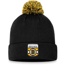 FANATICS BOSTON BRUINS DRAFT CUFFED POM TOQUE