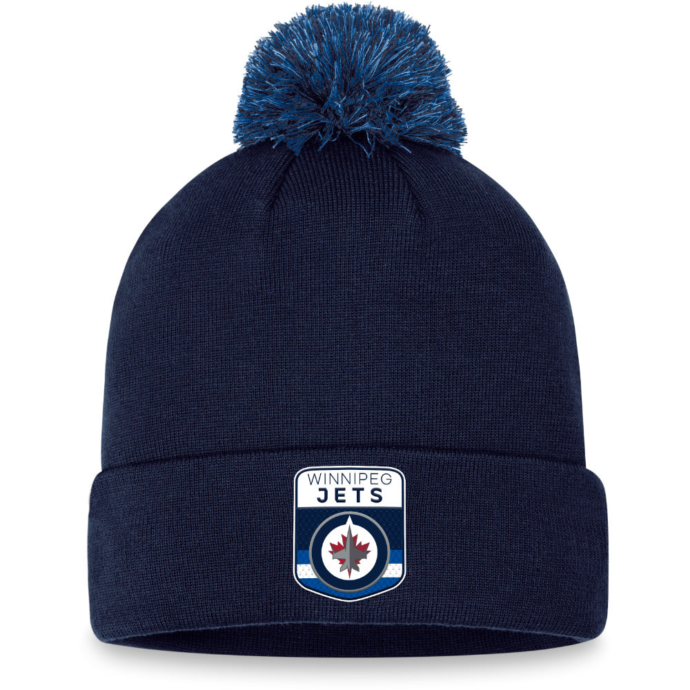 FANATICS VANCOUVER CANUCKS DRAFT CUFFED POM TOQUE