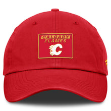 FANATICS CALAGARY FLAMES RINK PRO 2 ADULT UNSTRUCTERED ADJUSTABLE HAT