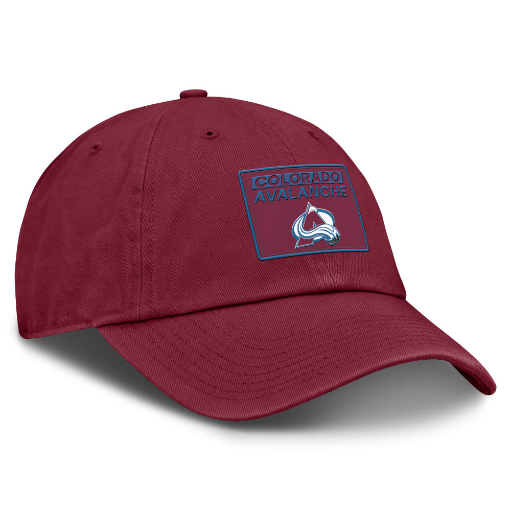FANATICS COLORADO AVALANCHE RINK PRO 2 ADULT UNSTRUCTERED ADJUSTABLE HAT