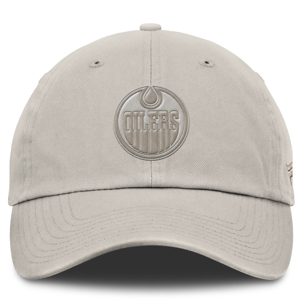 FANATICS EDMONTON OILERS ROAD 2 ADULT UNSTRUCTURED ADJUSTABLE HAT