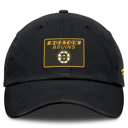 FANATICS BOSTON BRUINS RINK PRO 2 ADULT UNSTRUCTERED ADJUSTABLE HAT