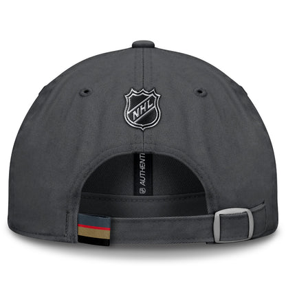 FANATICS VEGAS GOLDEN KNIGHTS RINK PRO 2 ADULT UNSTRUCTERED ADJUSTABLE HAT