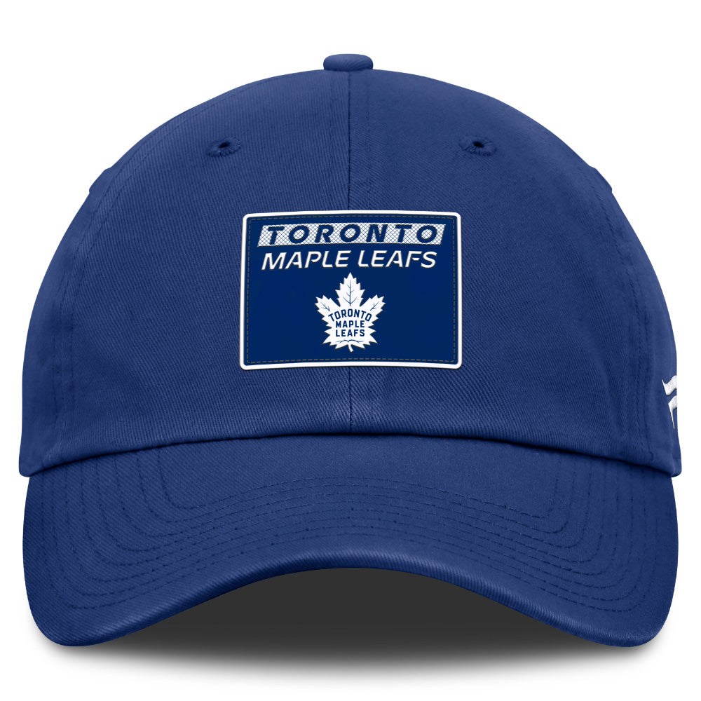 FANATICS TORONTO MAPLE LEAFS RINK PRO 2 ADULT UNSTRUCTERED ADJUSTABLE HAT