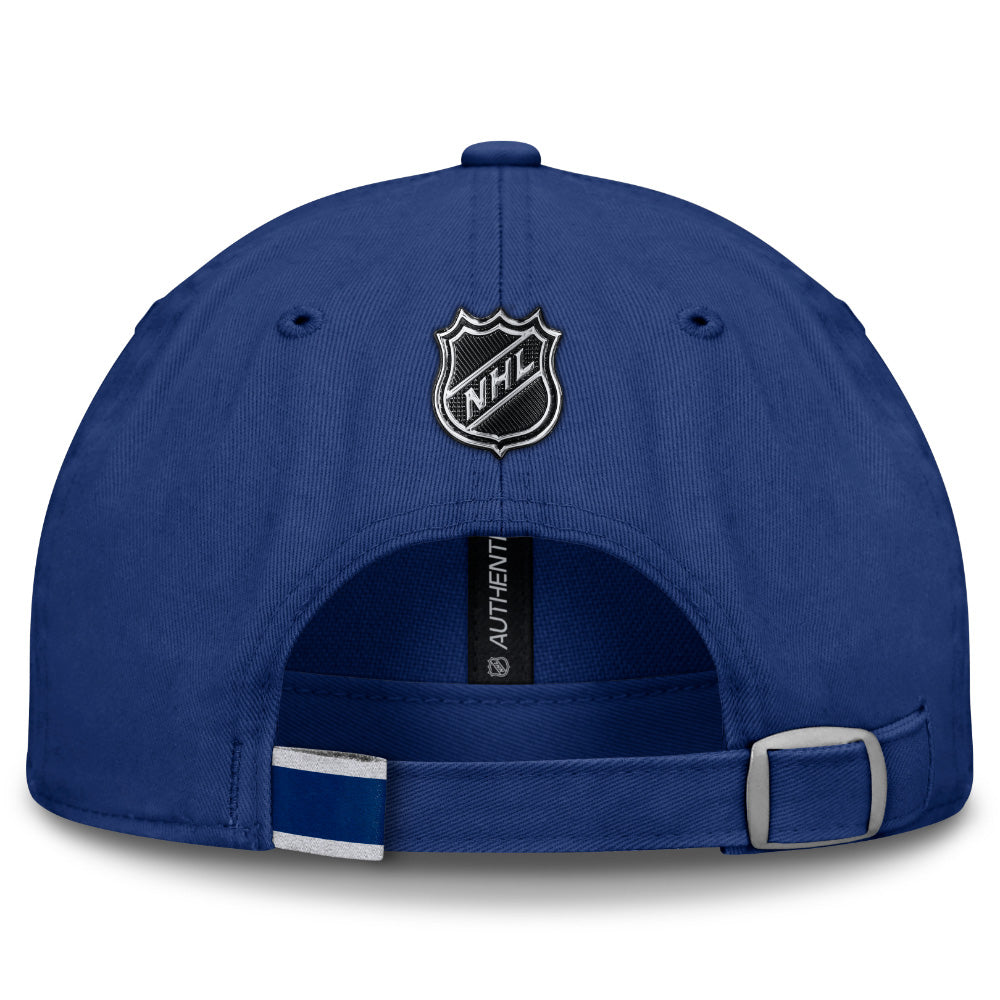 FANATICS TORONTO MAPLE LEAFS RINK PRO 2 ADULT UNSTRUCTERED ADJUSTABLE HAT