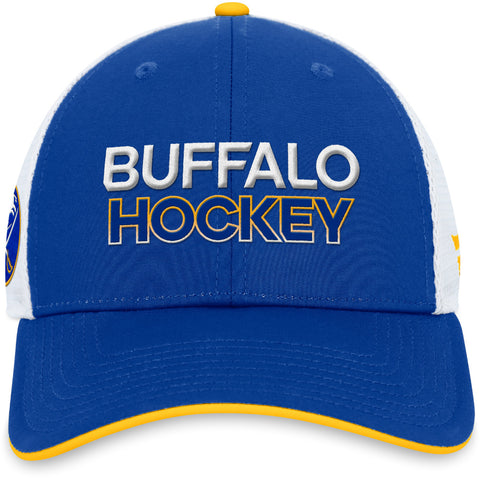 FANATICS BUFFALO SABRES AUTHENTIC PRO RINK STRUCTURED TRUCKER HAT