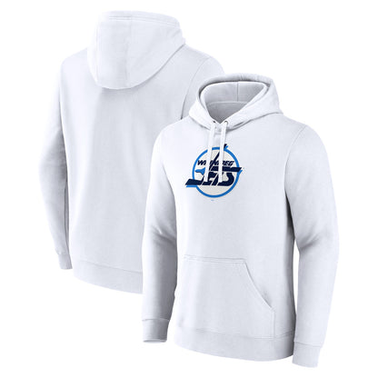 FANATICS WINNIPEG JETS ADULT WHITE HOODIE