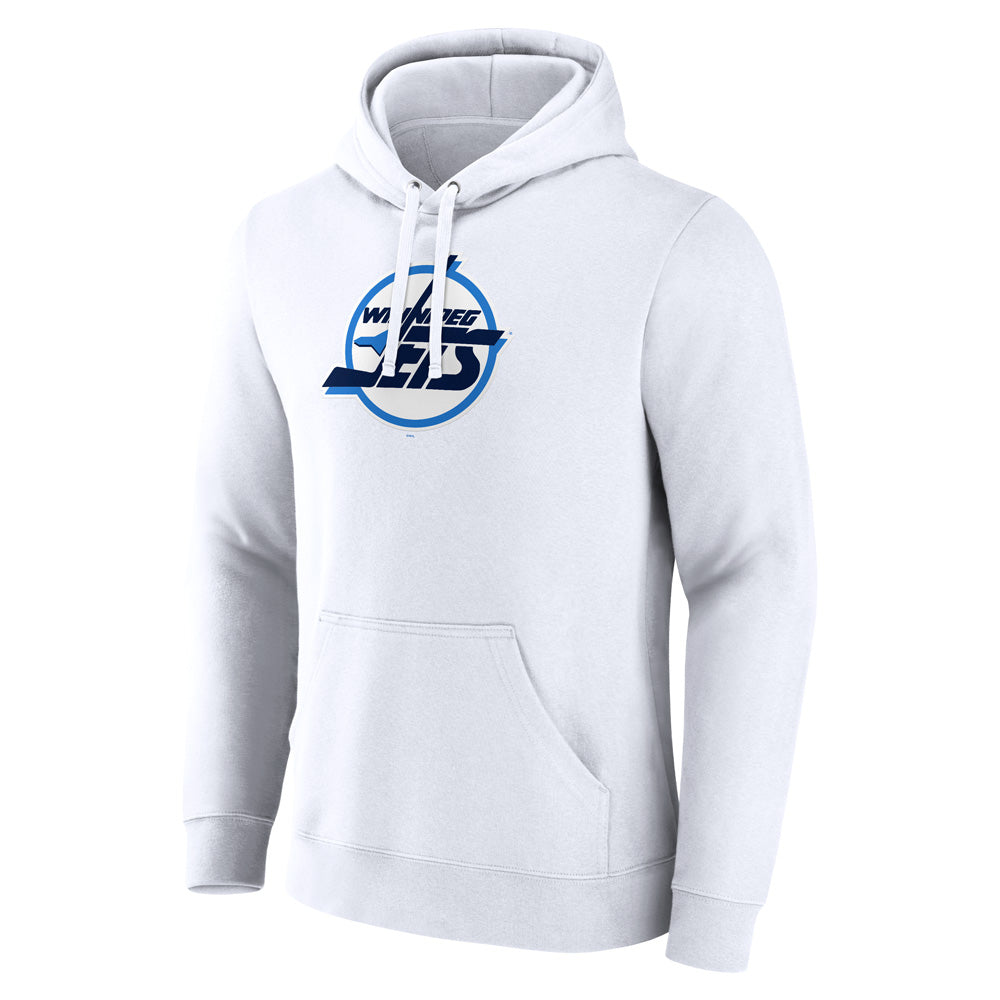 FANATICS WINNIPEG JETS ADULT WHITE HOODIE