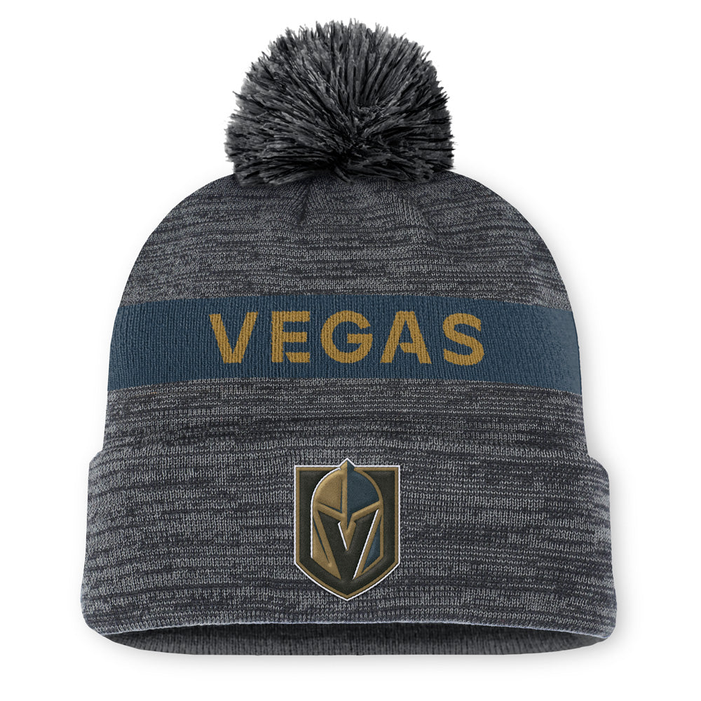 FANATICS VEGAS GOLDEN KNIGHTS RINK 11 ACRYLIC CUFFED POM BEANIE