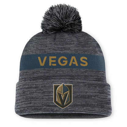 FANATICS VEGAS GOLDEN KNIGHTS RINK 11 ACRYLIC CUFFED POM BEANIE