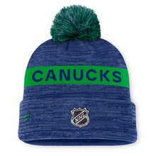 FANATICS VANCOUVER CANUCKS RINK 11 ACRYLIC CUFFED POM BEANIE