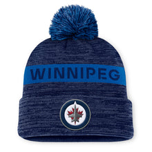 FANATICS WINNIPEG JETS RINK 11 ACRYLIC CUFFED POM BEANIE