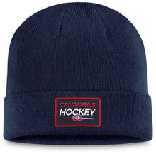 FANATICS MONTREAL CANADIENS ADULT AUTHENTIC PRO PRIME CUFFED TOQUE