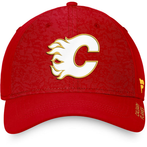 FANATICS CALGARY FLAMES AUTHENTIC PRO RINK STRUCTURED HAT