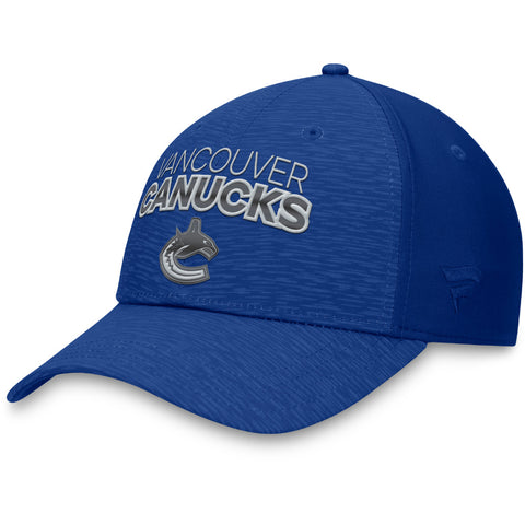 FANATICS VANCOUVER CANUCKS AUTHENTIC PRO ROAD STRUCTURED HAT