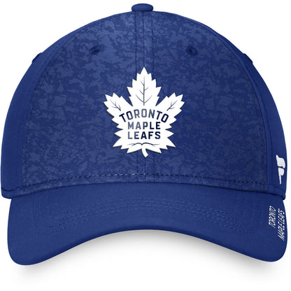 MAPLE LEAFS FANATICS MEN'S AUTHENTIC PRO RINK STRETCH FIT CAP BLUE