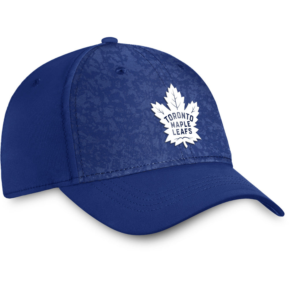 MAPLE LEAFS FANATICS MEN'S AUTHENTIC PRO RINK STRETCH FIT CAP BLUE