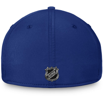 MAPLE LEAFS FANATICS MEN'S AUTHENTIC PRO RINK STRETCH FIT CAP BLUE