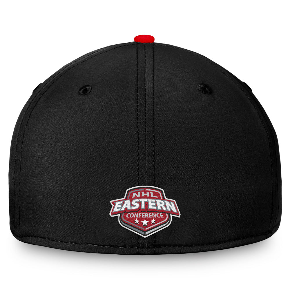 Detroit Red Wings Fundamental Stretch Flex 5 Panel Hat Black