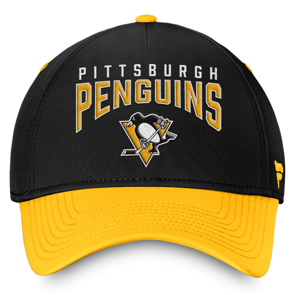 Pittsburgh Penguins Fundamental Stretch Flex 5 Panel Hat