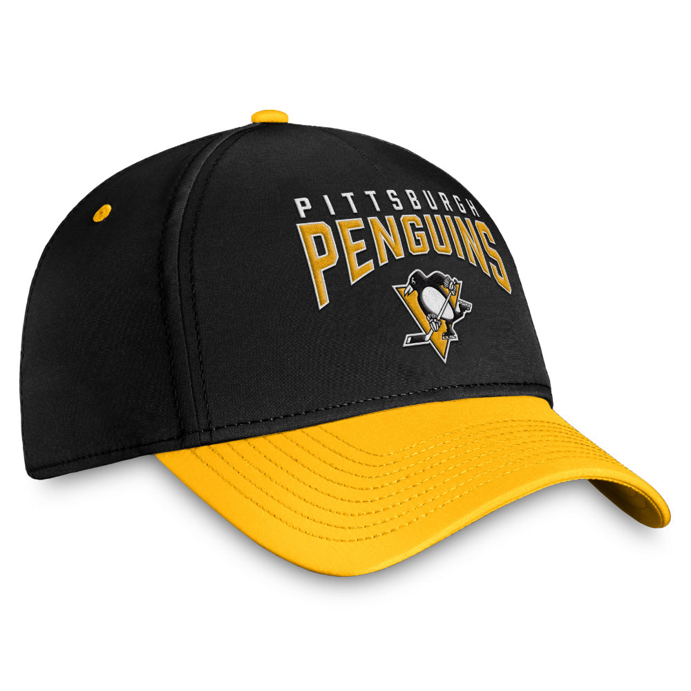 Pittsburgh Penguins Fundamental Stretch Flex 5 Panel Hat