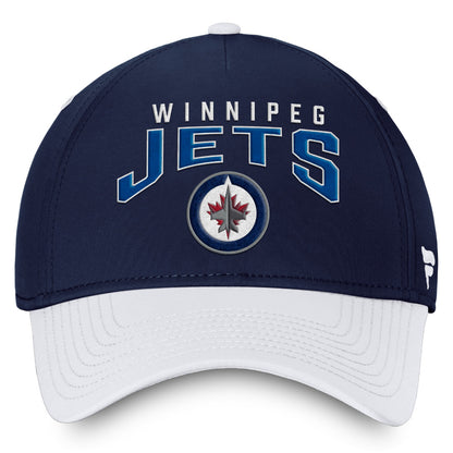 FANATICS WINNIPEG JETS FUNDAMENTAL ADULT STRUCTURED FLEX HAT