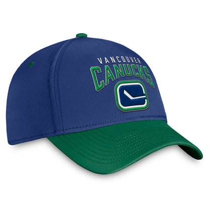 FANATICS VANCOUVER CANUCKS FUNDAMENTAL ADULT STRUCTURED FLEX HAT
