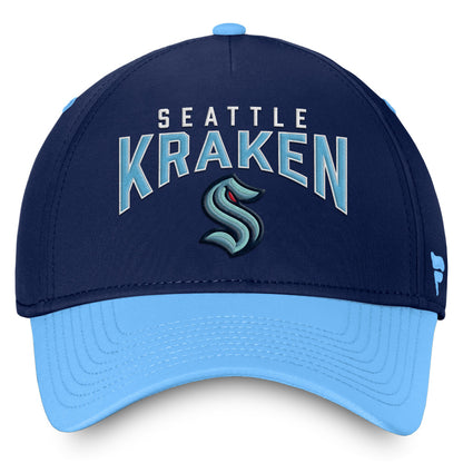 Kraken Fundamental Str Flex 5 Panel Hat Navy