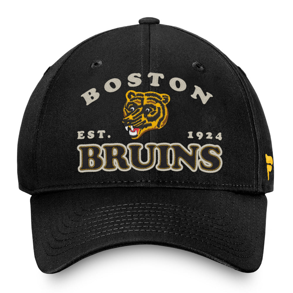Boston Bruins Heritage Unstructured Adjustable Hat