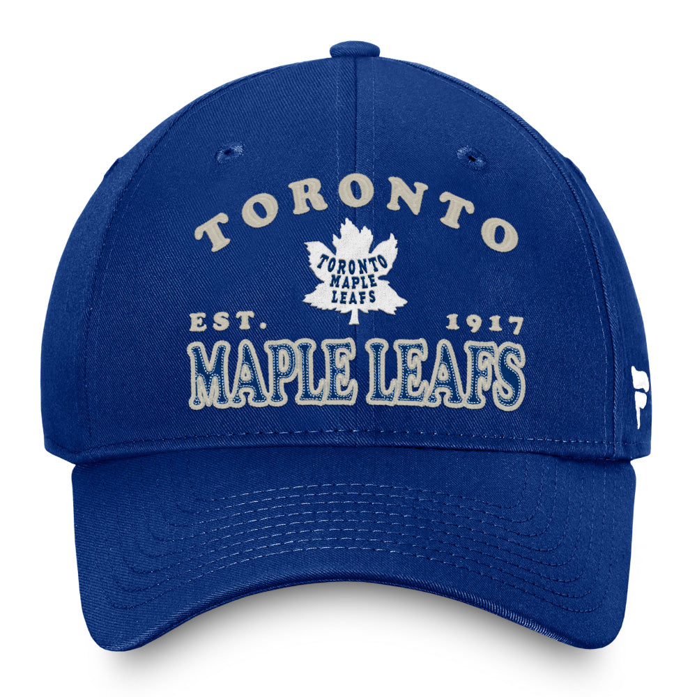 FANATICS TORONTO MAPLE LEAFS HERITAGE ADULT UNSTRUCTURED ADJUSTABLE HAT