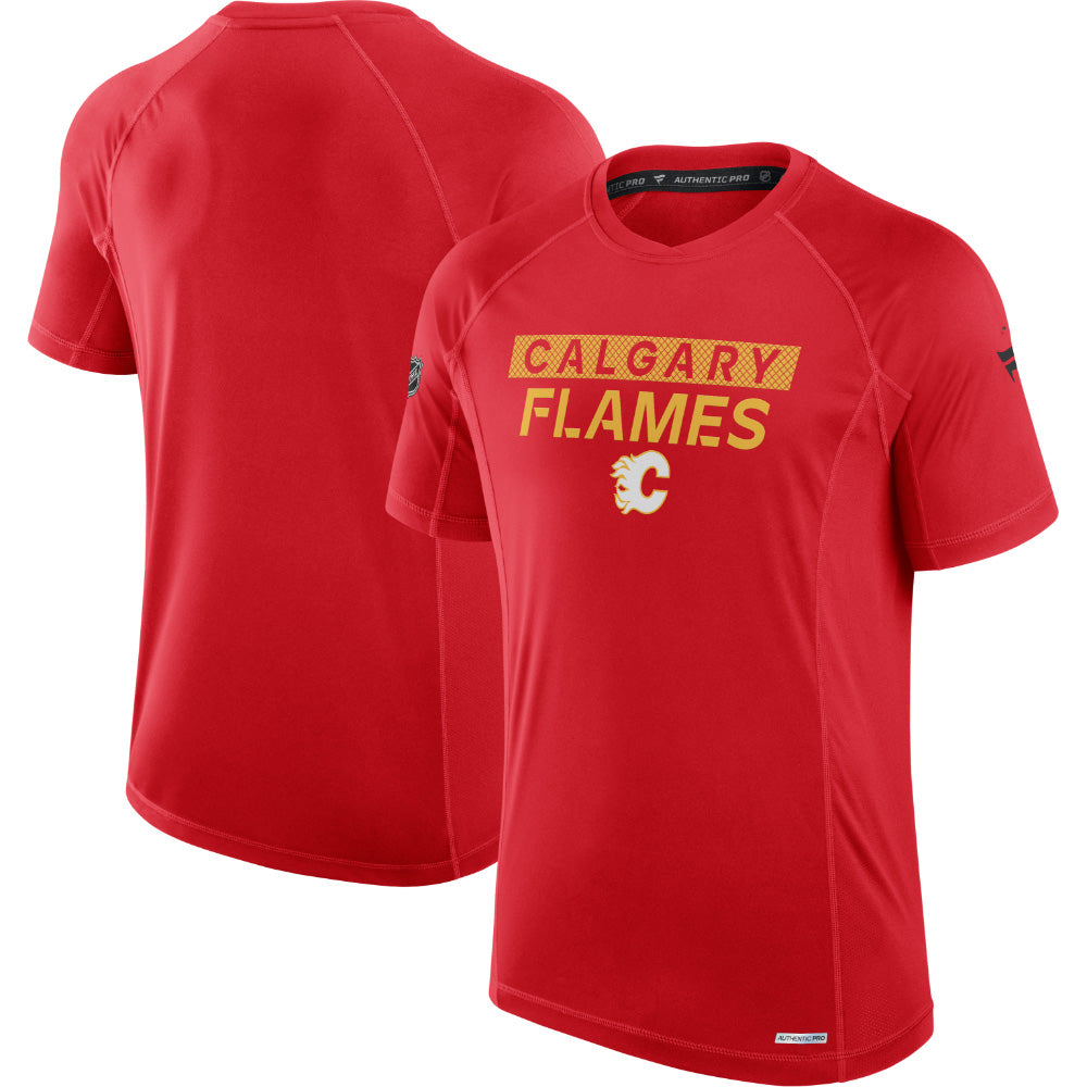 Calgary Flames Pro Rink Tech Short Sleeve T-Shirt