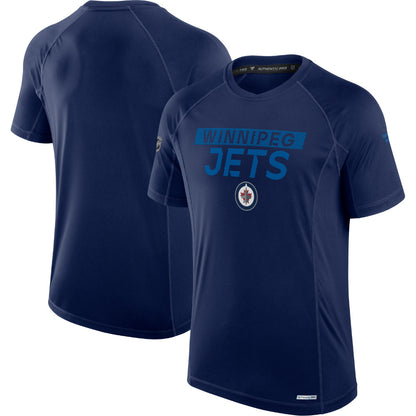 Winnipeg Jets Pro Rink Tech Short Sleeve T-Shirt